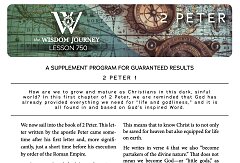 2Peter Study Guide