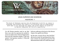 Hebrews Study Guide